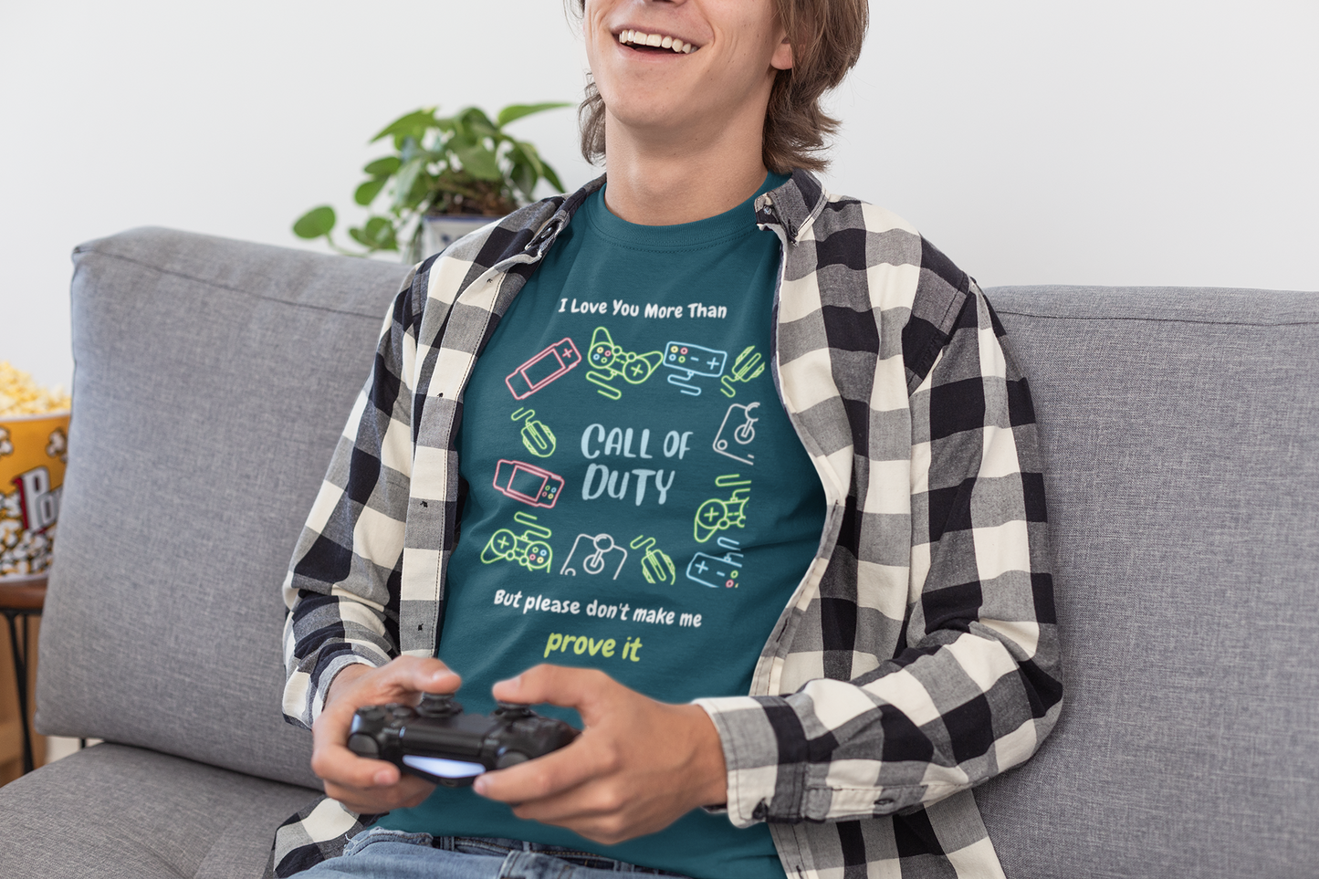 Call of Duty - Premium cotton tee celebrating love...