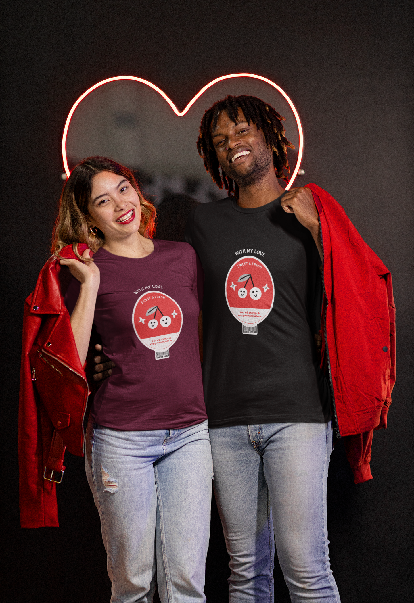 Chery-sh every moment- Premium cotton tee celebrating love...