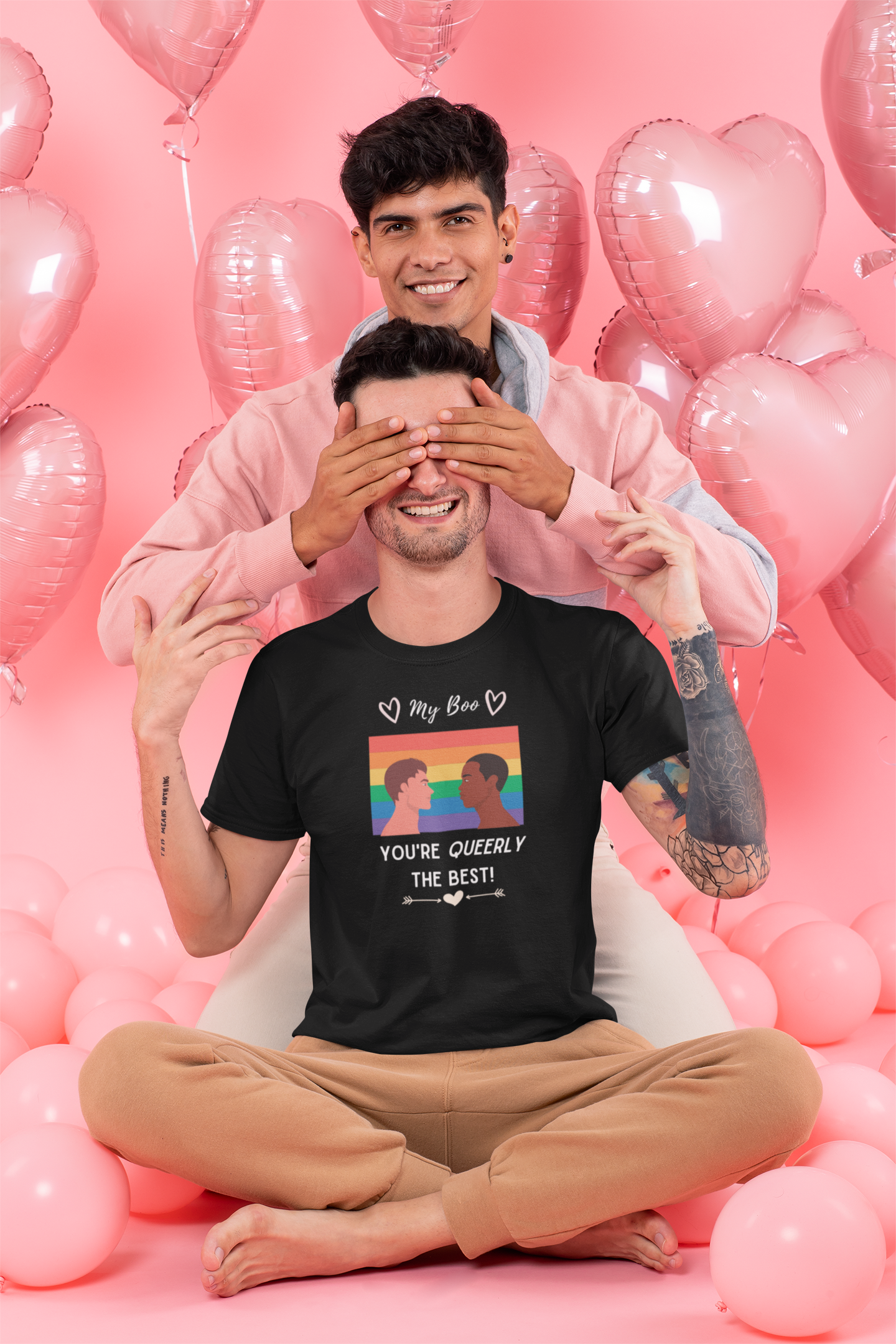 Queerly best - Premium cotton tee - Love is Love...
