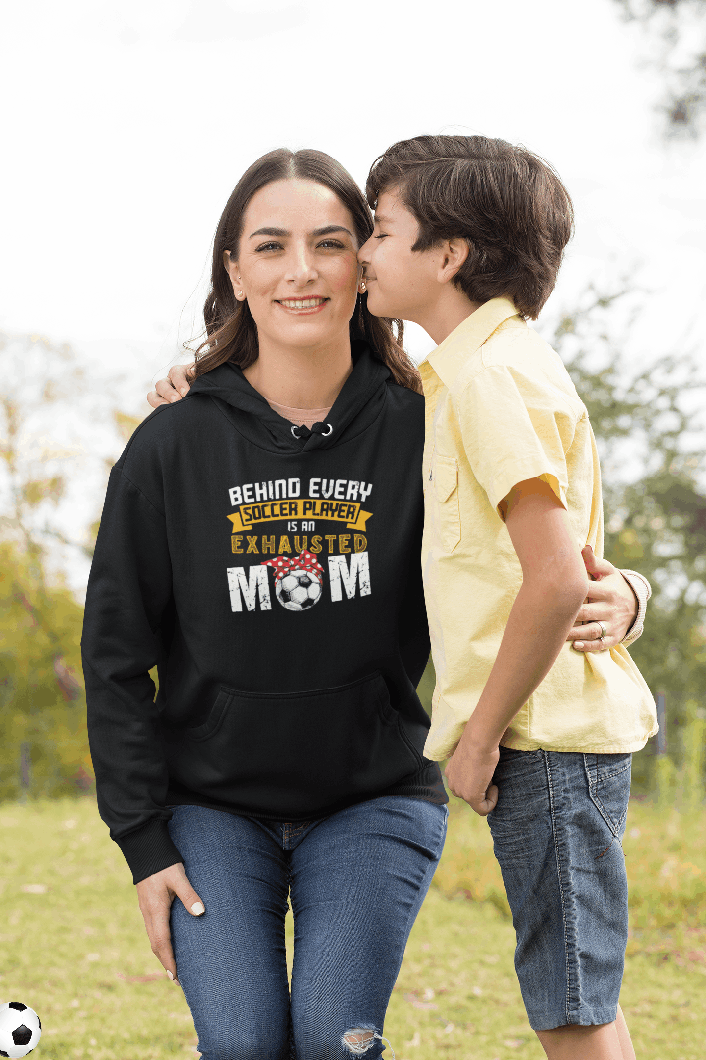 Behind every soccer player, is an exhausted mom...